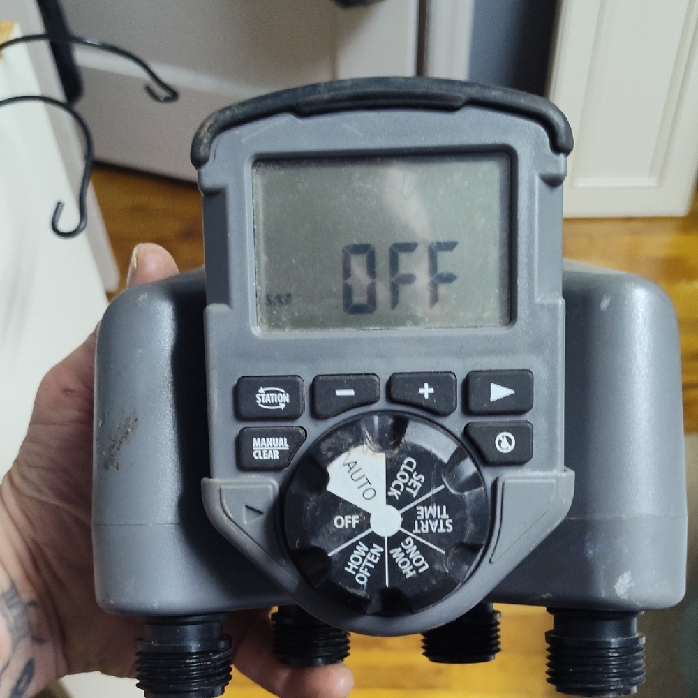 Gray Digital Water Timer